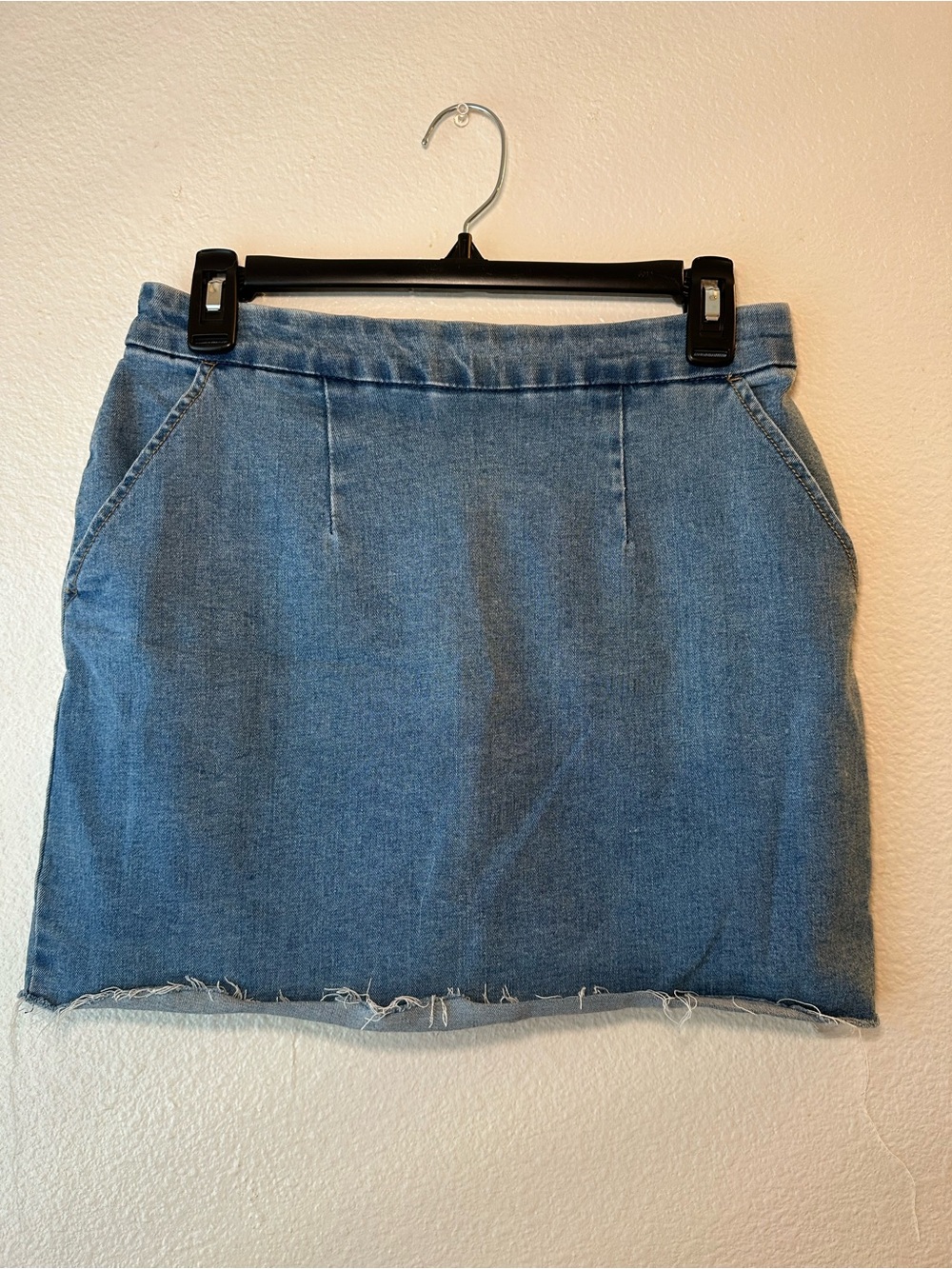 Forever 21 Light Blue Denim Mini Skirt